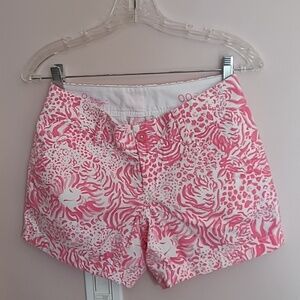 Lilly Pulitzer Pink & White Shorts